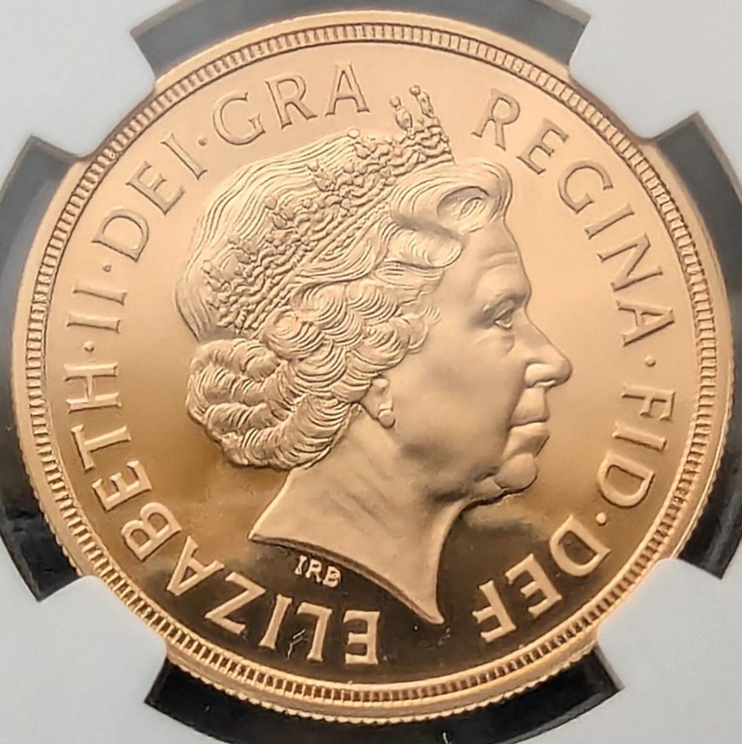 金貨 最高鑑定 NGC PF70UC イギリス 2008年 エリザベス女王 5ソブリン 5ポンドプルーフ金貨 5Sov 英国ロイヤルミント –  アンティーク奈良