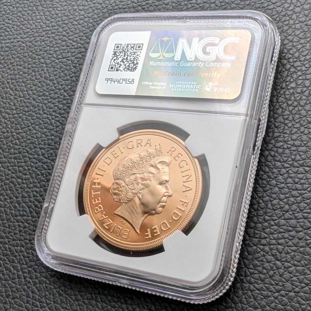 金貨 最高鑑定 NGC PF70UC イギリス 2008年 エリザベス女王 5ソブリン 5ポンドプルーフ金貨 5Sov 英国ロイヤルミント –  アンティーク奈良